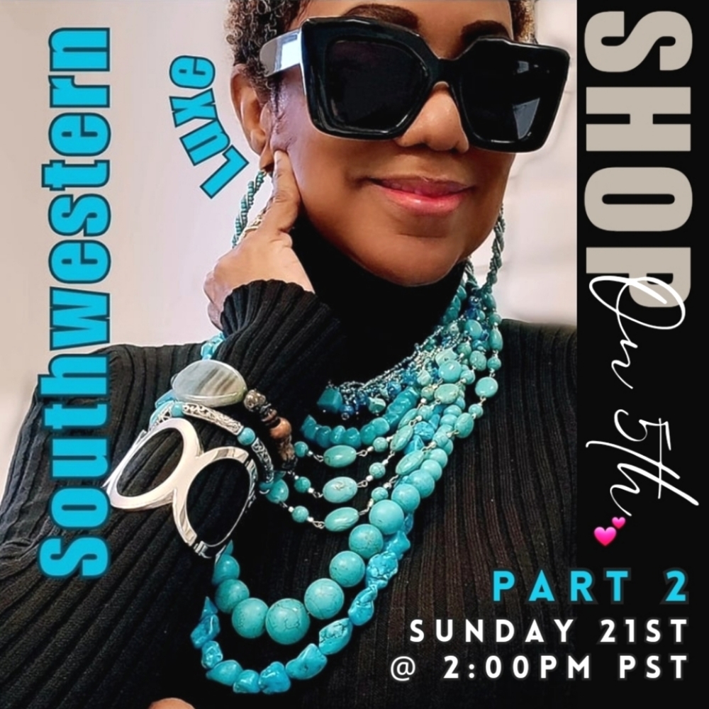 LIVE Today! 📺 Southwestern Luxe Jewelry, Sunday 21th @ 2pm PST